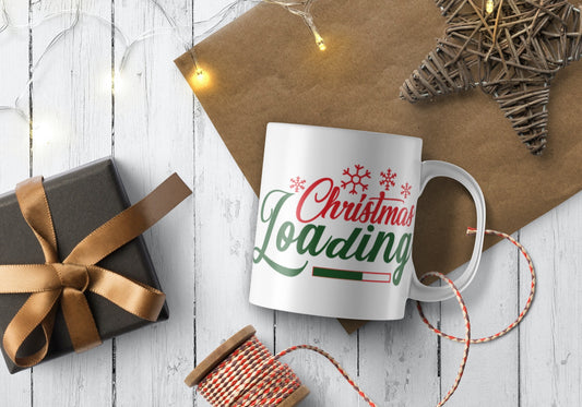 Christmas Loading-Ceramic Christmas Coffee Mug