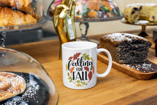 Falling For Fall-Ceramic Fall Coffee Mug