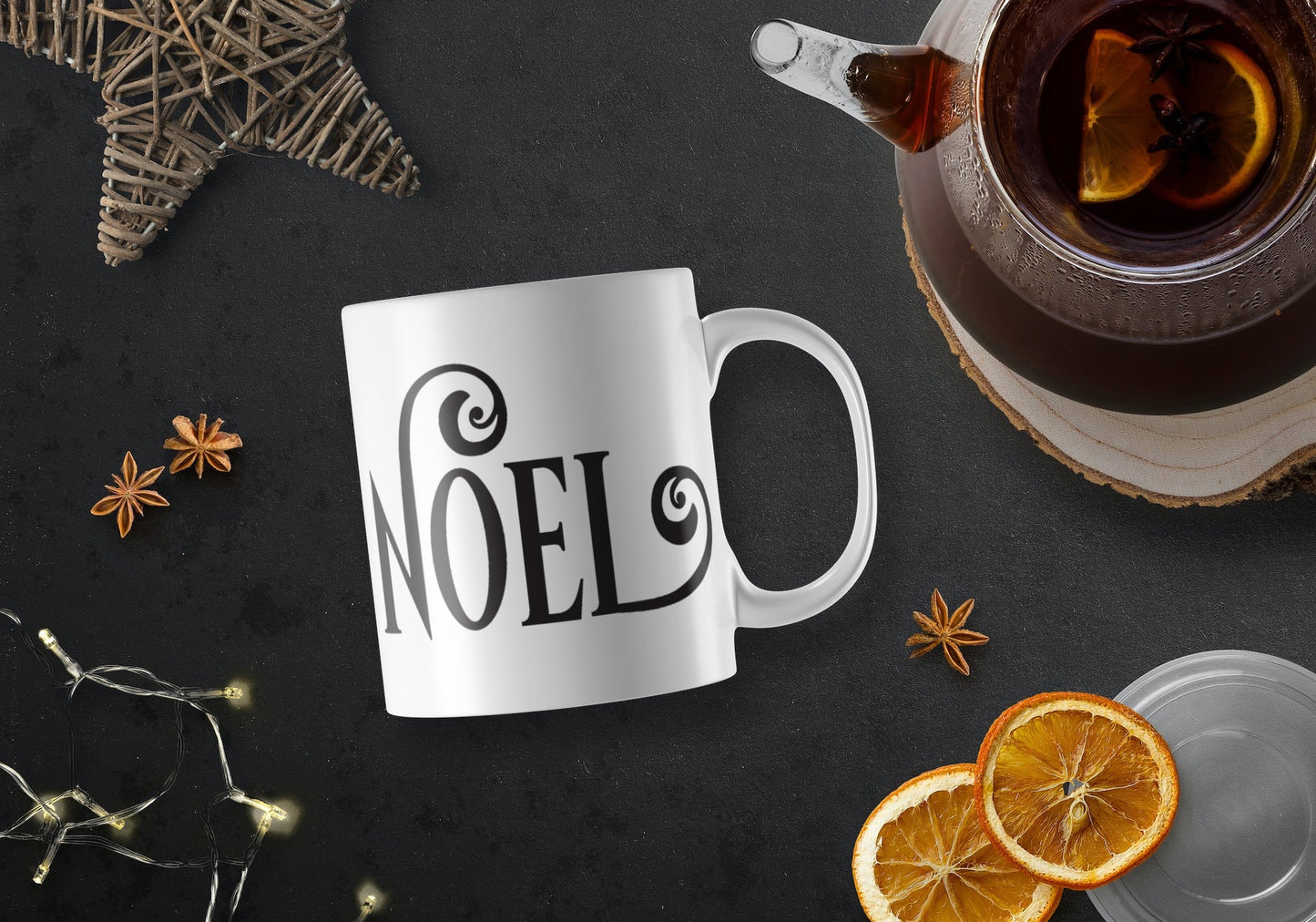 Noel-Ceramic Christmas Coffee Mug